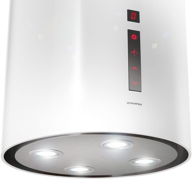 Вытяжка Maunfeld LEE ISLA (sensor) 39 WHITE (фото 5) Вытяжка Maunfeld LEE ISLA (sensor) 39 WHITE (preview 5)