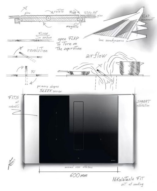 Варочная панель с вытяжкой Elica NIKOLATESLA FIT BL/A/72 (фото 6) Варочная панель с вытяжкой Elica NIKOLATESLA FIT BL/A/72 (preview 6)
