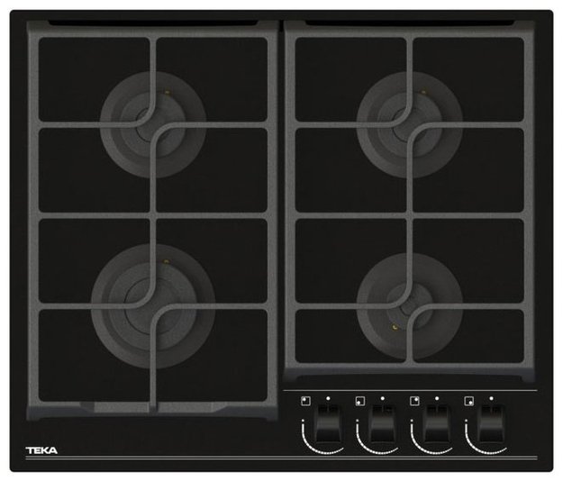 Встраиваемая газовая варочная панель Teka GBC 64100 KBN BLACK (фото 1) Встраиваемая газовая варочная панель Teka GBC 64100 KBN BLACK (preview 1)