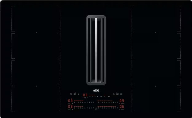 Варочная панель со встроенной вытяжкой AEG CCE84779CB (preview 1)