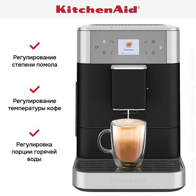 Кофемашина KitchenAid 5KES8556EBK (preview 15)