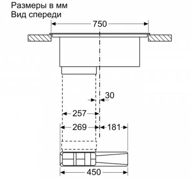 Индукционная варочная панель с интегрированной вытяжкой BOSCH PXX875D67E (фото 12) Индукционная варочная панель с интегрированной вытяжкой BOSCH PXX875D67E (preview 12)