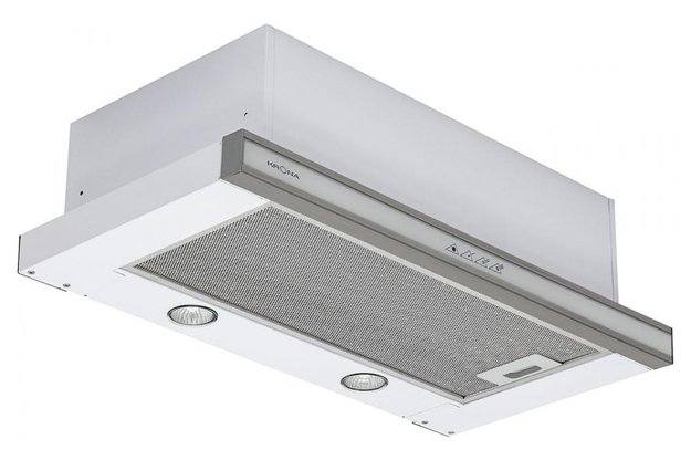 Встраиваемая вытяжка KRONA Kamilla sensor 600 white glass (2 мотора) (фото 4) Встраиваемая вытяжка KRONA Kamilla sensor 600 white glass (2 мотора) (preview 4)