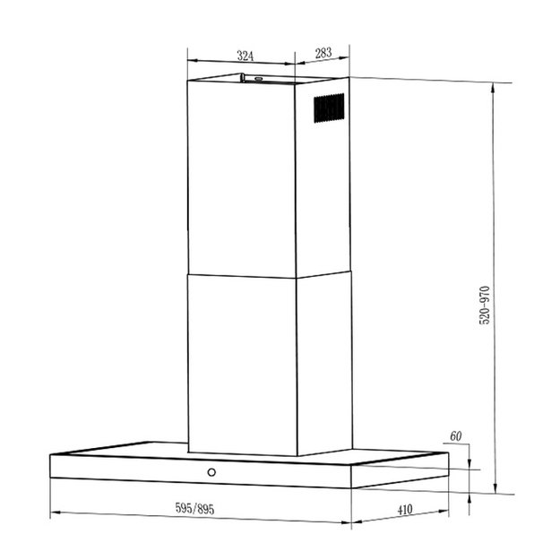 Кухонная вытяжка MAUNFELD TSH 60 нержавеющая сталь (preview 19)
