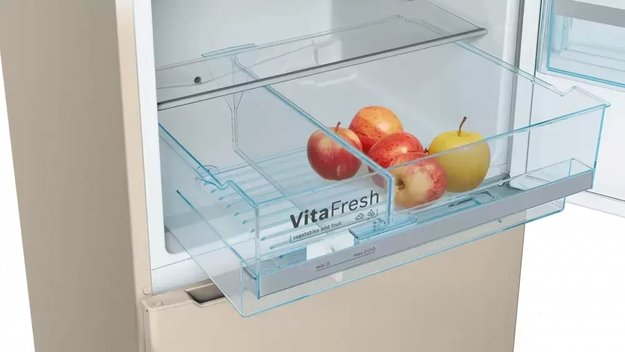 Холодильник с нижней морозильной камерой BOSCH KGE39AK33R (фото 6) Холодильник с нижней морозильной камерой BOSCH KGE39AK33R (preview 6)