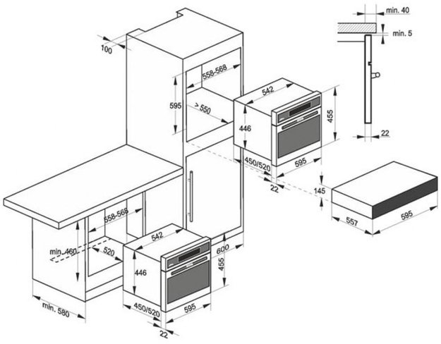 Встраиваемая микроволновая печь Kaiser EM 6307 R (фото 7) Встраиваемая микроволновая печь Kaiser EM 6307 R (preview 7)