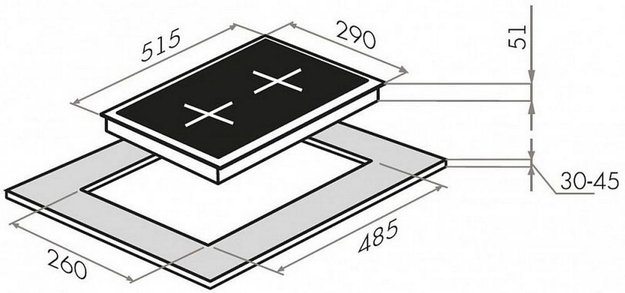 Газовая варочная панель MAUNFELD EGHG.31.33CB\G (фото 19) Газовая варочная панель MAUNFELD EGHG.31.33CB\G (preview 19)