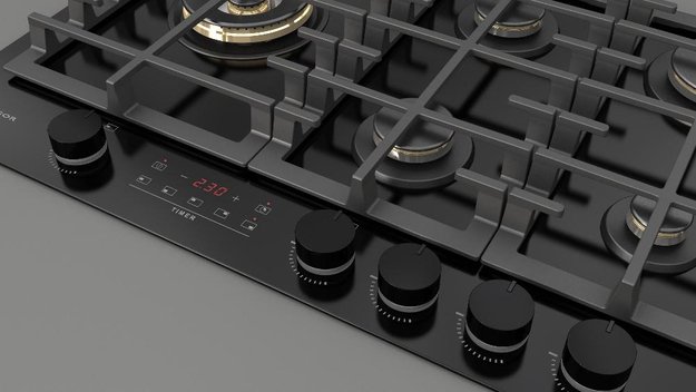 Варочная панель Fulgor Milano FCLH 755 G T WK BK (preview 4)