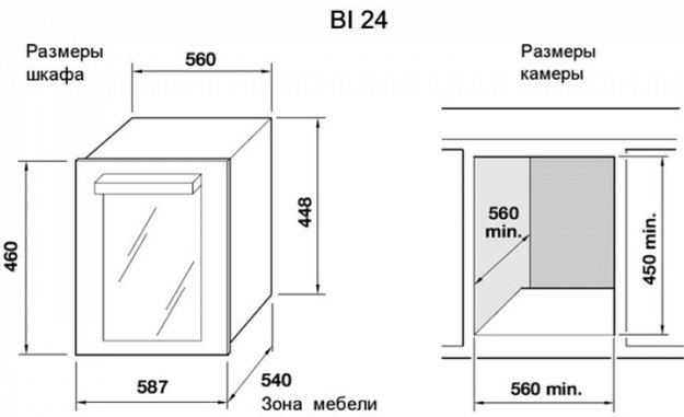 Винный шкаф Indel B BUILT-IN 24 HOMME PLUS (фото 7) Винный шкаф Indel B BUILT-IN 24 HOMME PLUS (preview 7)