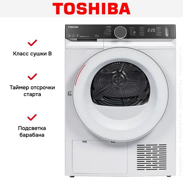 Сушильная машина Toshiba TD-BK100GHRU(WS) (preview 7)