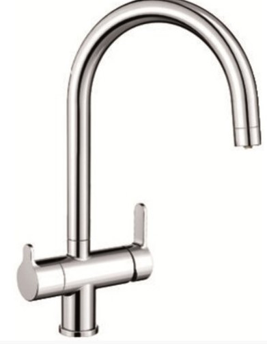 Смеситель Blanco TRIMA Хром + фильтр для воды BWT-БАРЬЕР EXPERT STANDARD хром (preview 1)