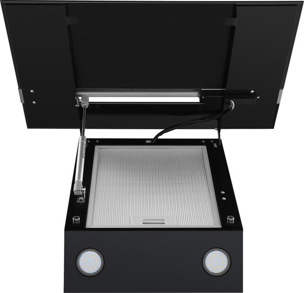 Кухонная вытяжка MAUNFELD Bridge Line 50 черный\вставка сатин (фото 3) Кухонная вытяжка MAUNFELD Bridge Line 50 черный\вставка сатин (preview 3)