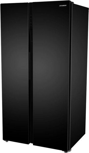 Холодильник Hyundai CS6503FV черное стекло (preview 3)