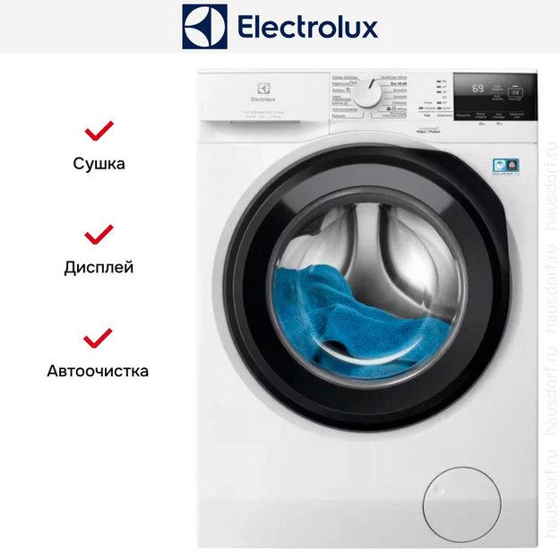 Стирально-сушильная машина Electrolux EW7W2492P (preview 10)