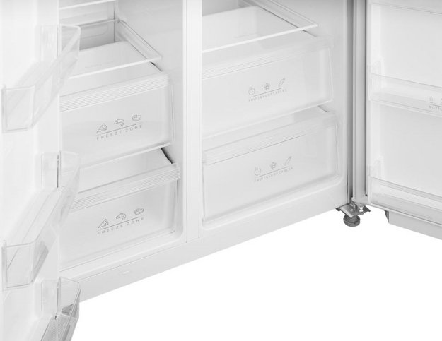 Отдельностоящий холодильник с инвертором Weissgauff WSBS 550 Inverter NoFrost White (preview 10)