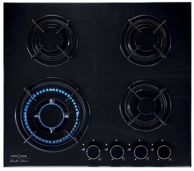 Газовая варочная поверхность KRONA CORTESIA 60 BL (фото 1) Газовая варочная поверхность KRONA CORTESIA 60 BL (preview 1)