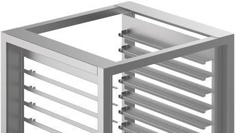 Подставка под печь с направляющими для противней Smeg TVL425 (фото 2) Подставка под печь с направляющими для противней Smeg TVL425 (preview 2)