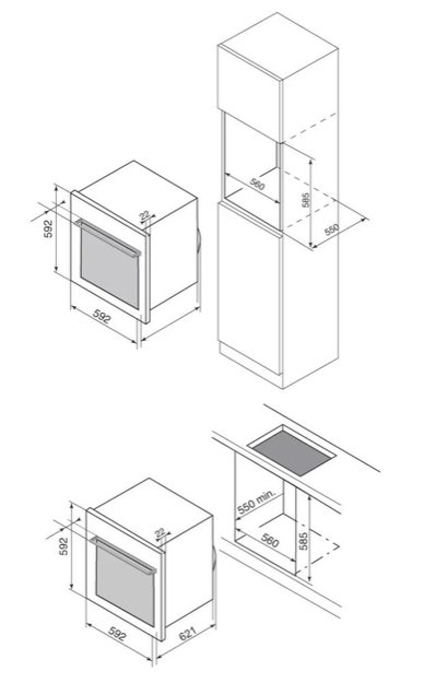 Духовой шкаф De Dietrich DOP 790 W (фото 5) Духовой шкаф De Dietrich DOP 790 W (preview 5)