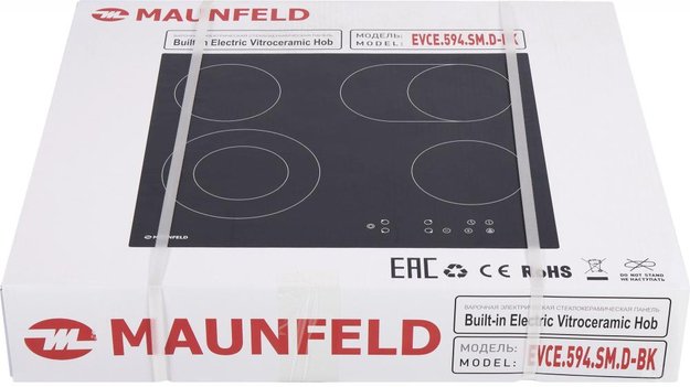 Электрическая варочная панель MAUNFELD EVCE.594.SM.D-BK (фото 12) Электрическая варочная панель MAUNFELD EVCE.594.SM.D-BK (preview 12)