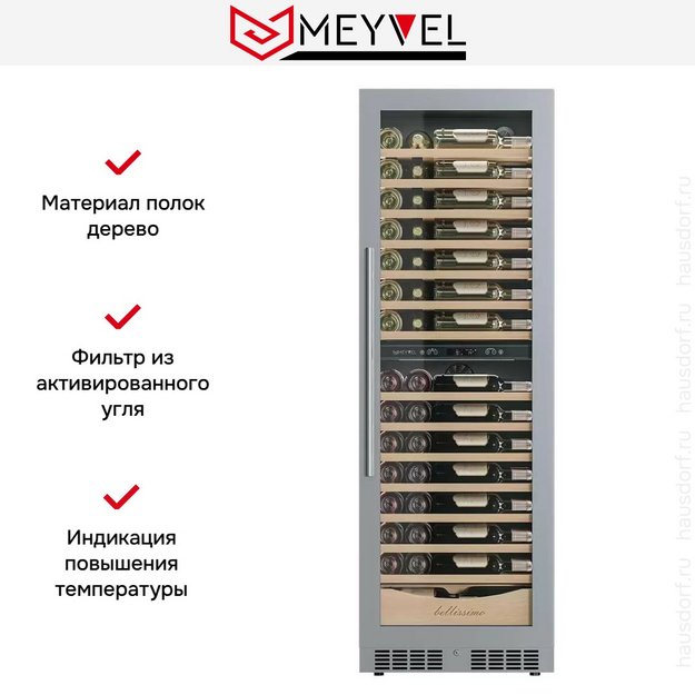 Винный шкаф Meyvel MV110-KST2 Узкий (Slim) (preview 14)