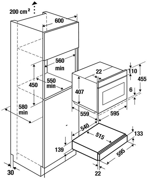 Выдвижной ящик Kuppersbusch CSZ 6800.0 G1 Stainless Steel (preview 2)