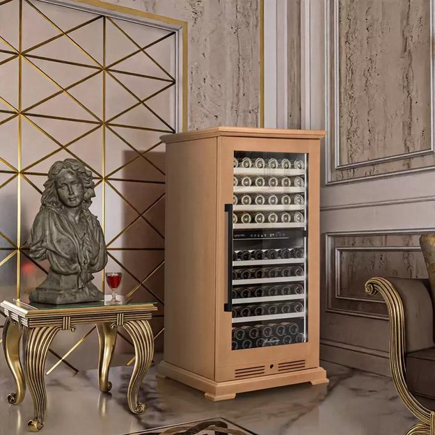 Винный шкаф Meyvel MV99PRO-KBT2 (Натуральный бук) (фото 2) Винный шкаф Meyvel MV99PRO-KBT2 (Натуральный бук) (preview 2)