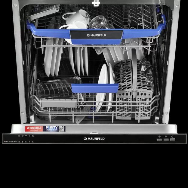 Встраиваемая посудомоечная машина Maunfeld MLP-12I Light Beam (фото 12) Встраиваемая посудомоечная машина Maunfeld MLP-12I Light Beam (preview 12)