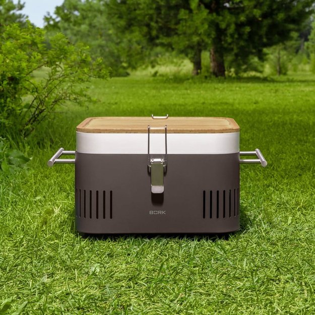 Портативный угольный гриль-барбекю BORK G503 (фото 12) Портативный угольный гриль-барбекю BORK G503 (preview 12)