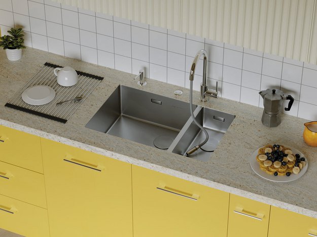 Мойка Omoikiri TAKI 69-2-U/IF SIDE IN-L (preview 4)