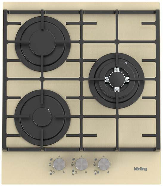 Газовая стеклянная варочная панель Korting HGG 4825 CTB (фото 1) Газовая стеклянная варочная панель Korting HGG 4825 CTB (preview 1)