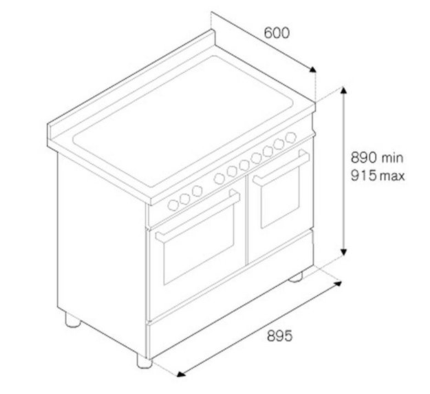 Варочный центр Bertazzoni HER90 6 MFE D VI T (фото 4) Варочный центр Bertazzoni HER90 6 MFE D VI T (preview 4)