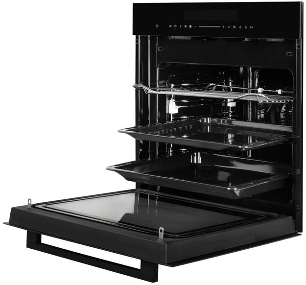 Духовой шкаф с СВЧ Kuppersberg HK 616 Black (фото 3) Духовой шкаф с СВЧ Kuppersberg HK 616 Black (preview 3)