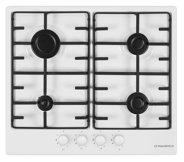 Газовая варочная панель MAUNFELD EGHE.64.3EW\G (фото 2) Газовая варочная панель MAUNFELD EGHE.64.3EW\G (preview 2)