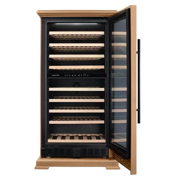 Винный шкаф Meyvel MV99PRO-KBT2 (Натуральный бук) (фото 6) Винный шкаф Meyvel MV99PRO-KBT2 (Натуральный бук) (preview 6)