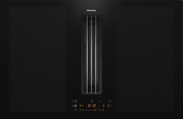 Индукционная варочная панель с вытяжкой Miele KMDA 7476 FL (фото 1) Индукционная варочная панель с вытяжкой Miele KMDA 7476 FL (preview 1)