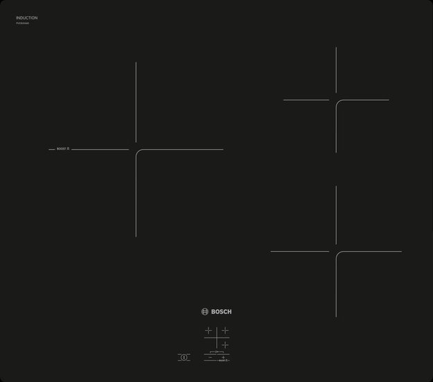 Индукционная варочная панель Bosch PUC61KAA5E (preview 1)