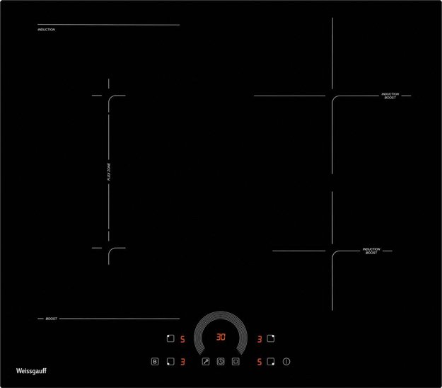Варочная панель Weissgauff HI 643 BFZC (preview 1)
