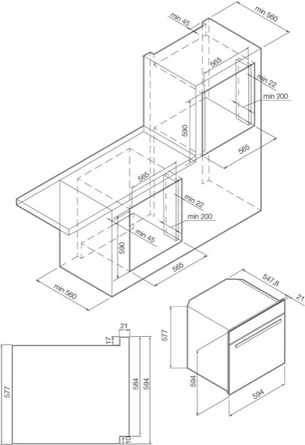 Духовой шкаф Graude BM 60.3 W (фото 2) Духовой шкаф Graude BM 60.3 W (preview 2)