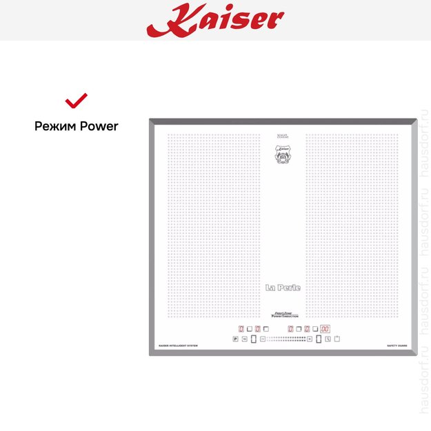 Варочная панель Kaiser KCT 67 FIW La Perle (фото 6) Варочная панель Kaiser KCT 67 FIW La Perle (preview 6)