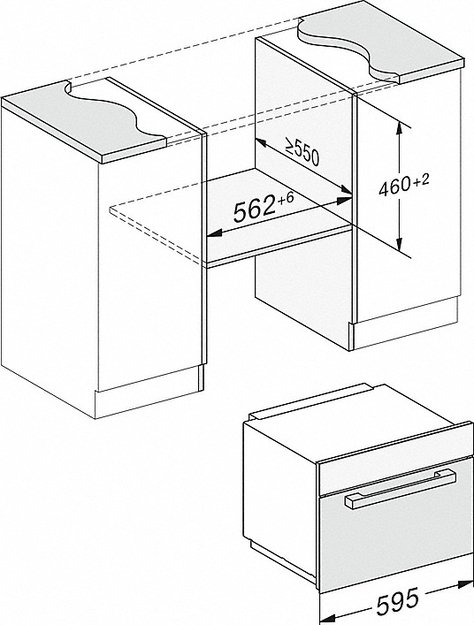 Встраиваемая микроволновая печь Miele M7240TC EDST/CLST (фото 5) Встраиваемая микроволновая печь Miele M7240TC EDST/CLST (preview 5)