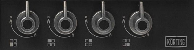 Газовая варочная панель Korting HG 665 CTSN (фото 3) Газовая варочная панель Korting HG 665 CTSN (preview 3)