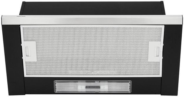 Вытяжка Krona Kamilla slim 600 black/inox (2 мотора) (фото 1) Вытяжка Krona Kamilla slim 600 black/inox (2 мотора) (preview 1)