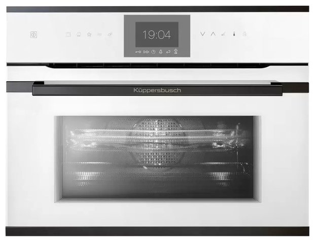 Компактный духовой шкаф с микроволнами Kuppersbusch CBM 6550.0 W2 Black Chrome (preview 1)