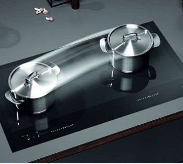 Индукционная панель конфорок с сенсорным управлением Miele KM7465 FL (фото 4) Индукционная панель конфорок с сенсорным управлением Miele KM7465 FL (preview 4)