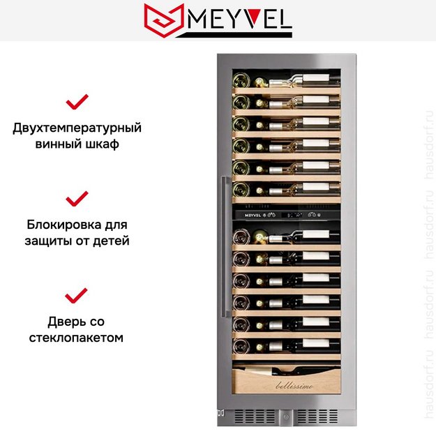 Винный шкаф Meyvel MV95-KST2 Slim (preview 8)