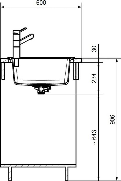 Мойка Franke BFG 611-86 оникс (preview 5)