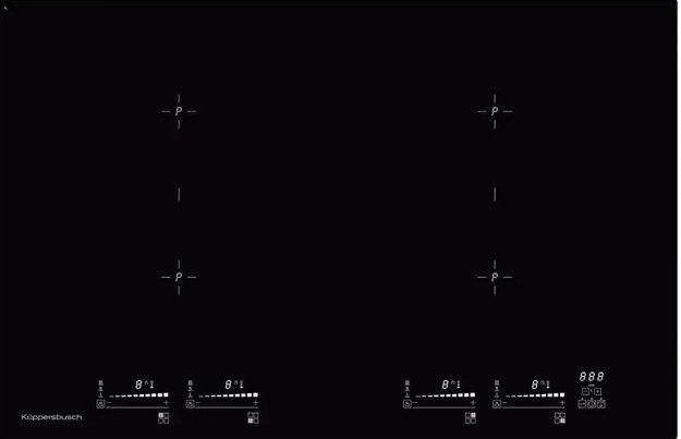 Индукционная варочная панель Kuppersbusch KI 8800.0 SR (фото 1) Индукционная варочная панель Kuppersbusch KI 8800.0 SR (preview 1)