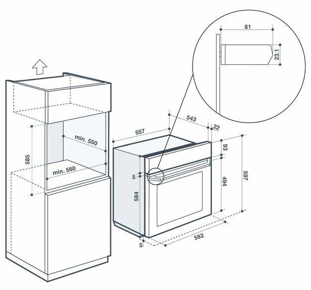 Духовой шкаф De Dietrich DOR4546XE (preview 16)