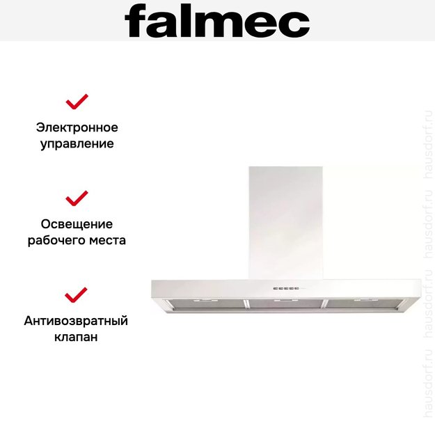 Вытяжка Falmec Plane 90 white (800) ECP (preview 8)