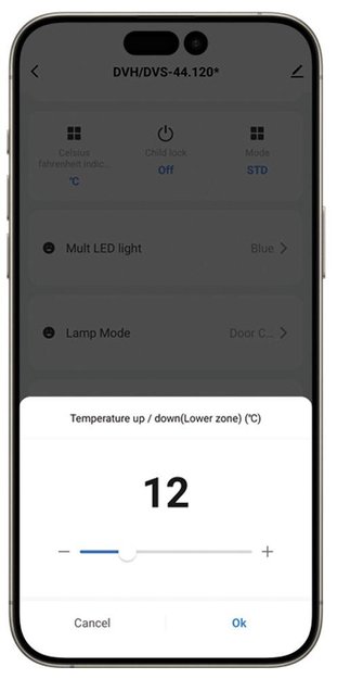 Встраиваемый винный шкаф Dunavox DVH-25.65DB.TO (фото 4) Встраиваемый винный шкаф Dunavox DVH-25.65DB.TO (preview 4)